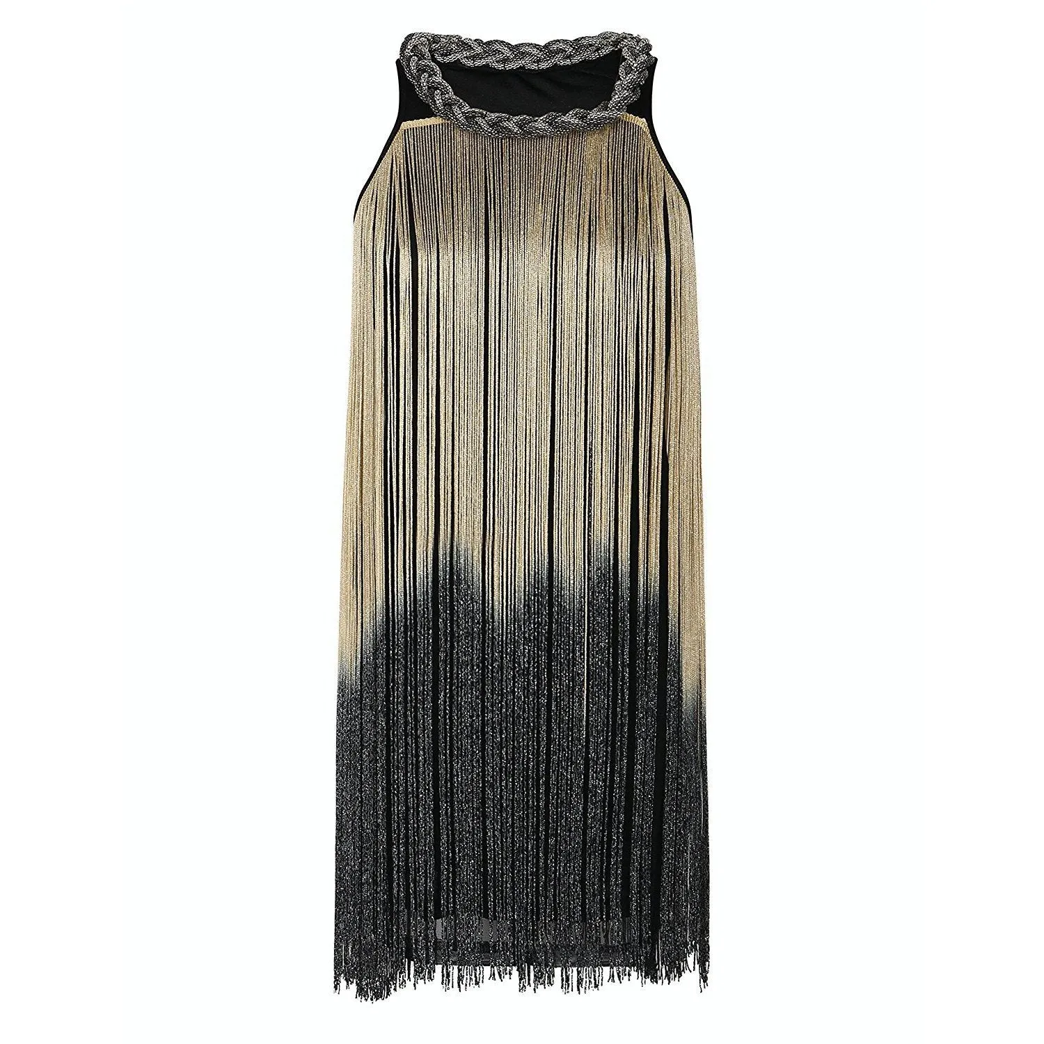 1920s Gatsby Long Swinging Tassel Roaring 20s Dress|JaosWish
