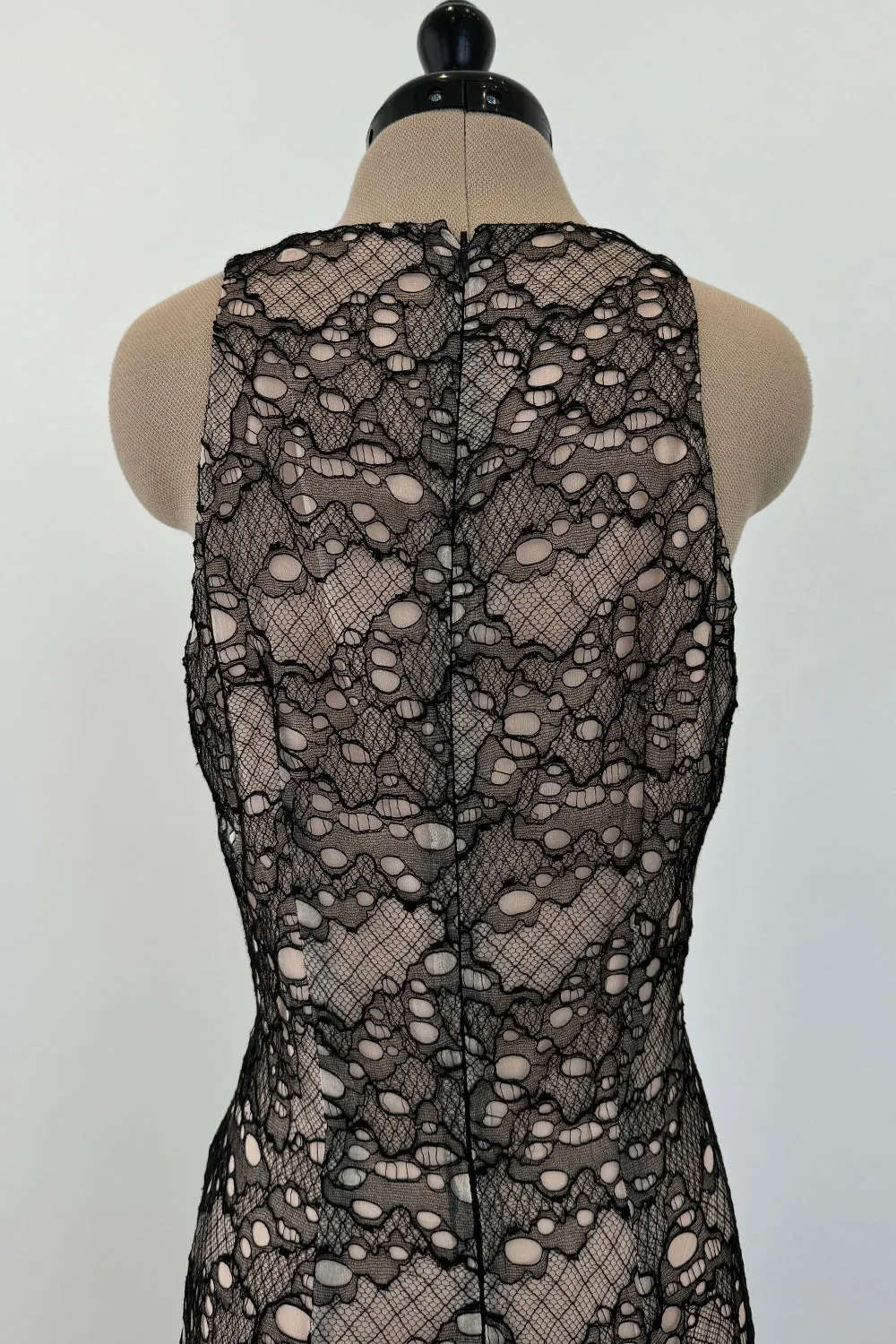 Alexander McQueen 2012 Black Lace Gown