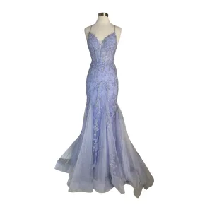 AMARRA Style 88521 Long Gown Periwinkle Size 0