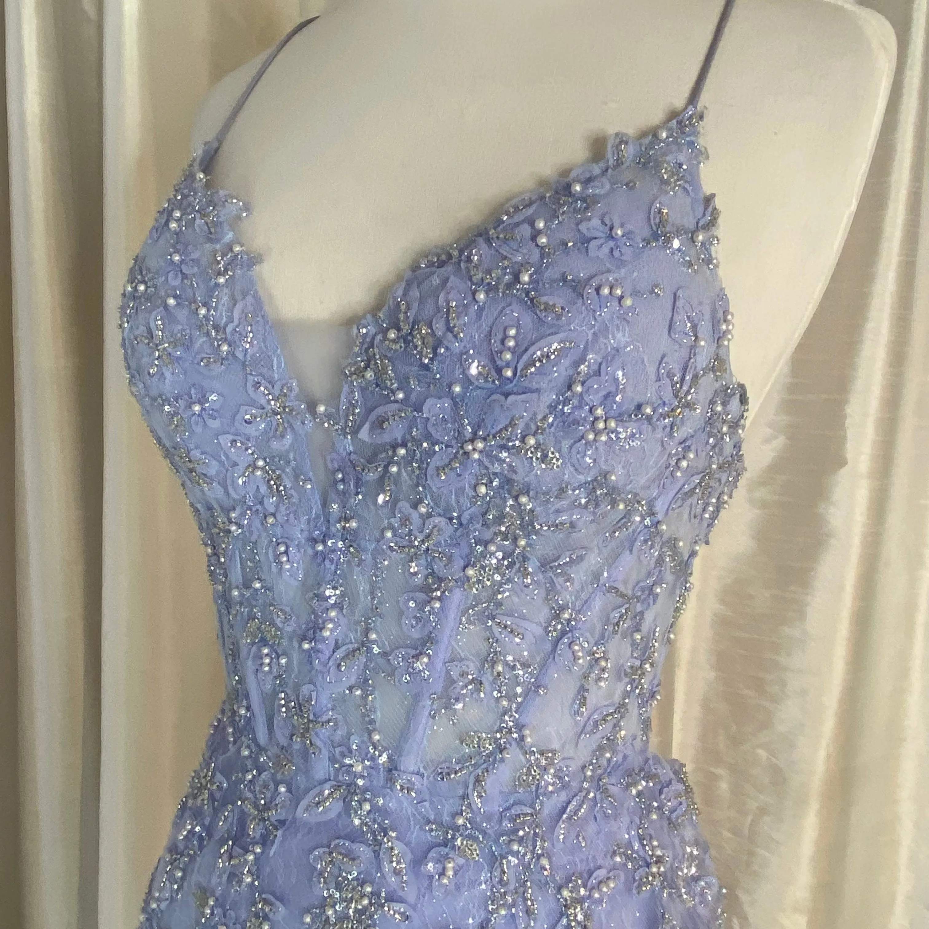 AMARRA Style 88521 Long Gown Periwinkle Size 0