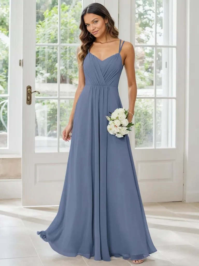 Aminata plus size bridesmaid or ball gown with lace up back