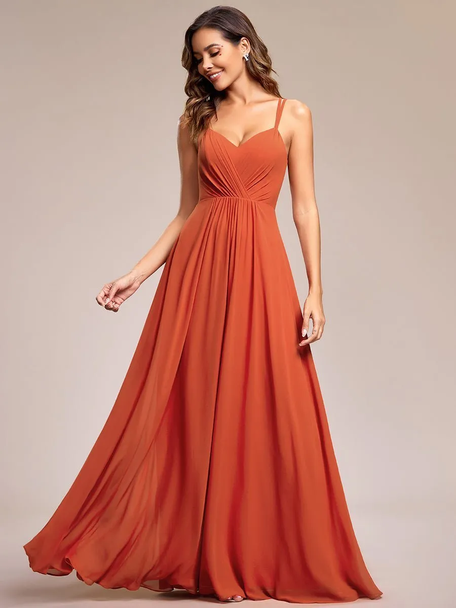Aminata plus size bridesmaid or ball gown with lace up back