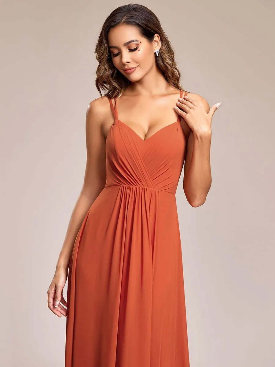 Aminata plus size bridesmaid or ball gown with lace up back