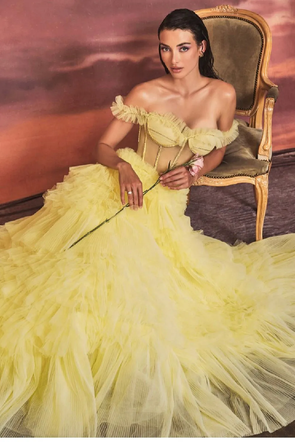 Andrea & Leo Evening Gown A1150