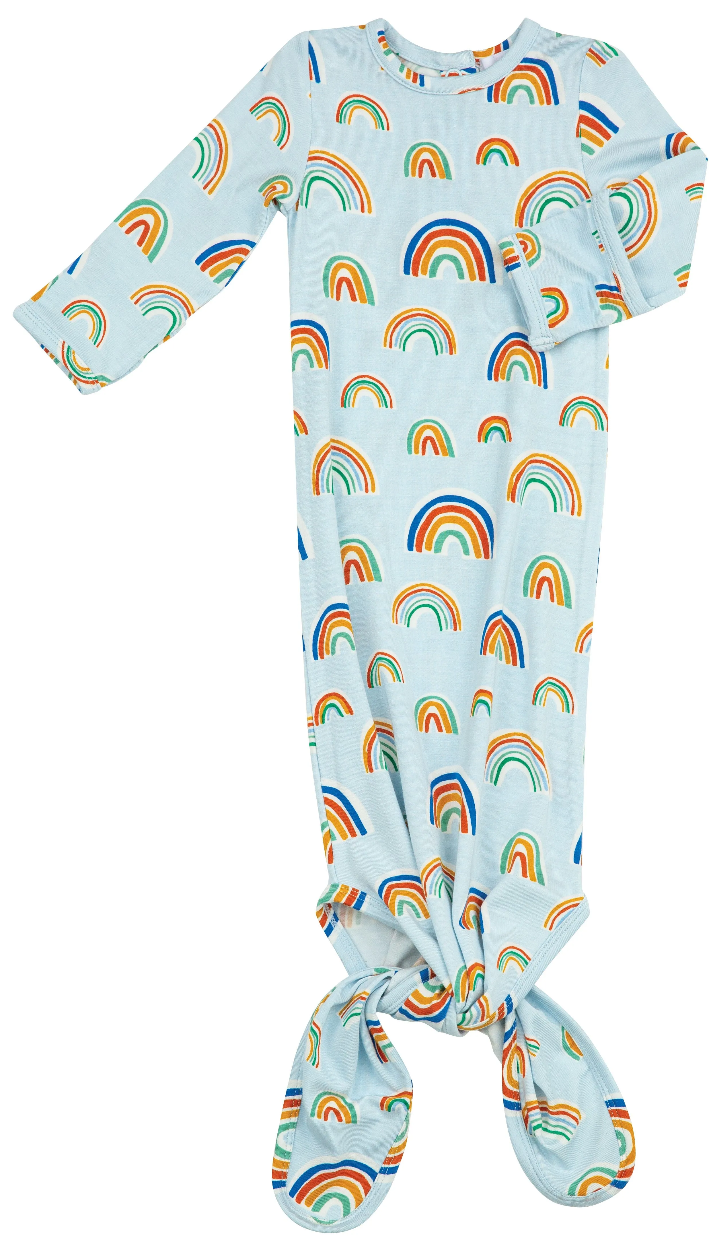 Angel Dear Blue Rainbows Knotted Gown