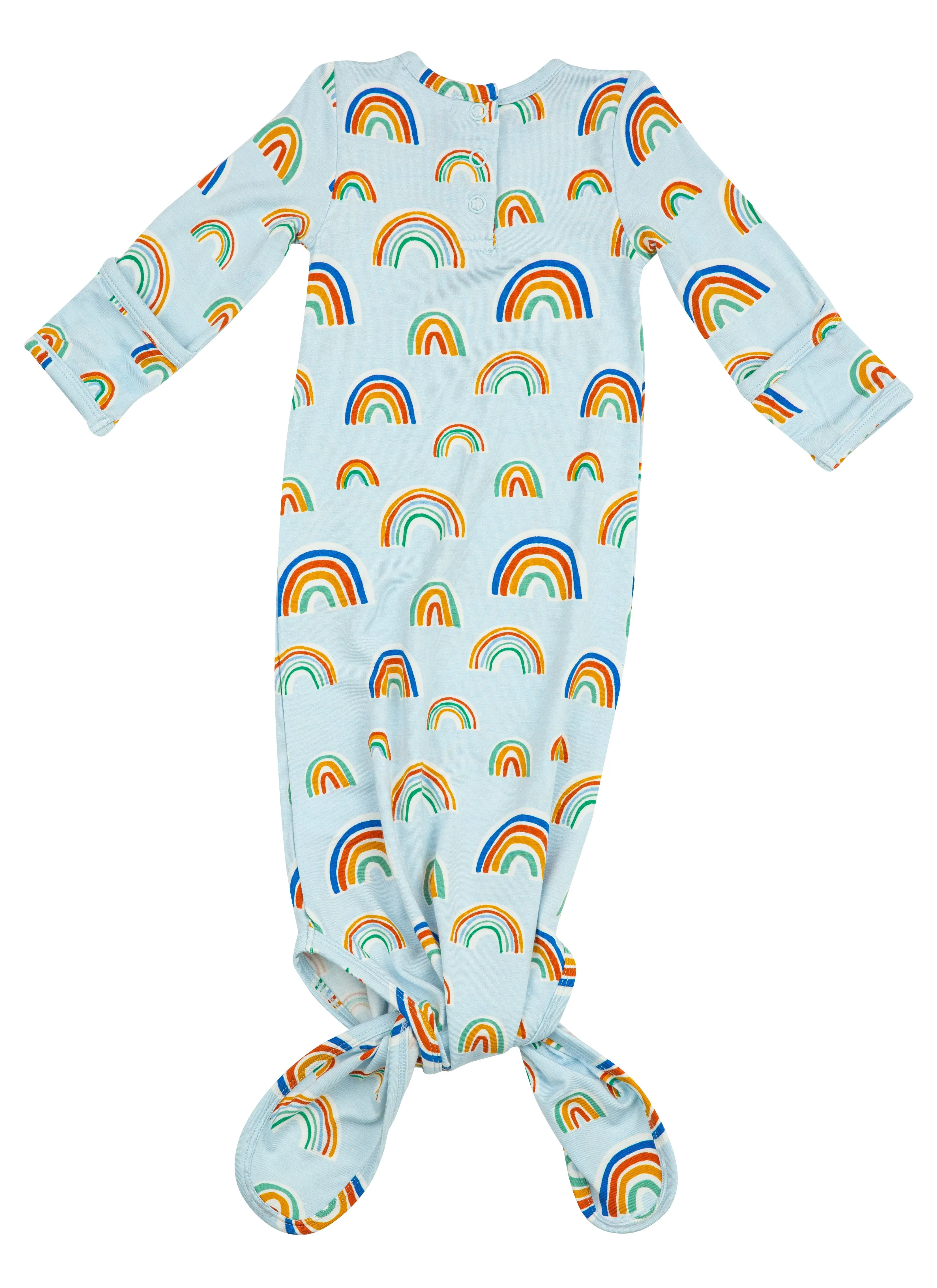 Angel Dear Blue Rainbows Knotted Gown
