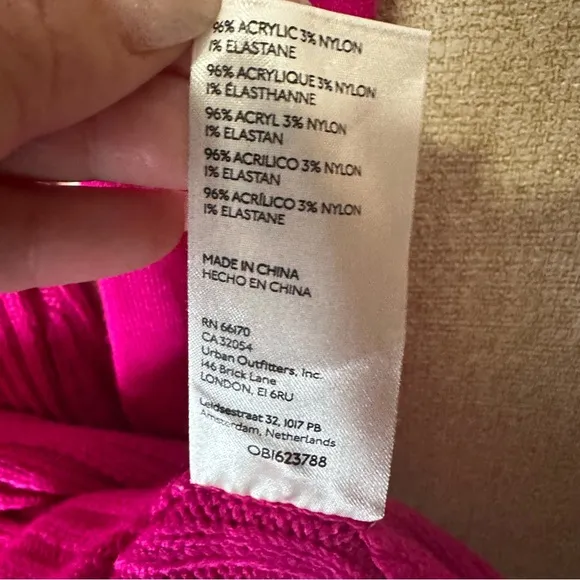Anthropologie Pink Rose Size XS Long Sleeve Dress