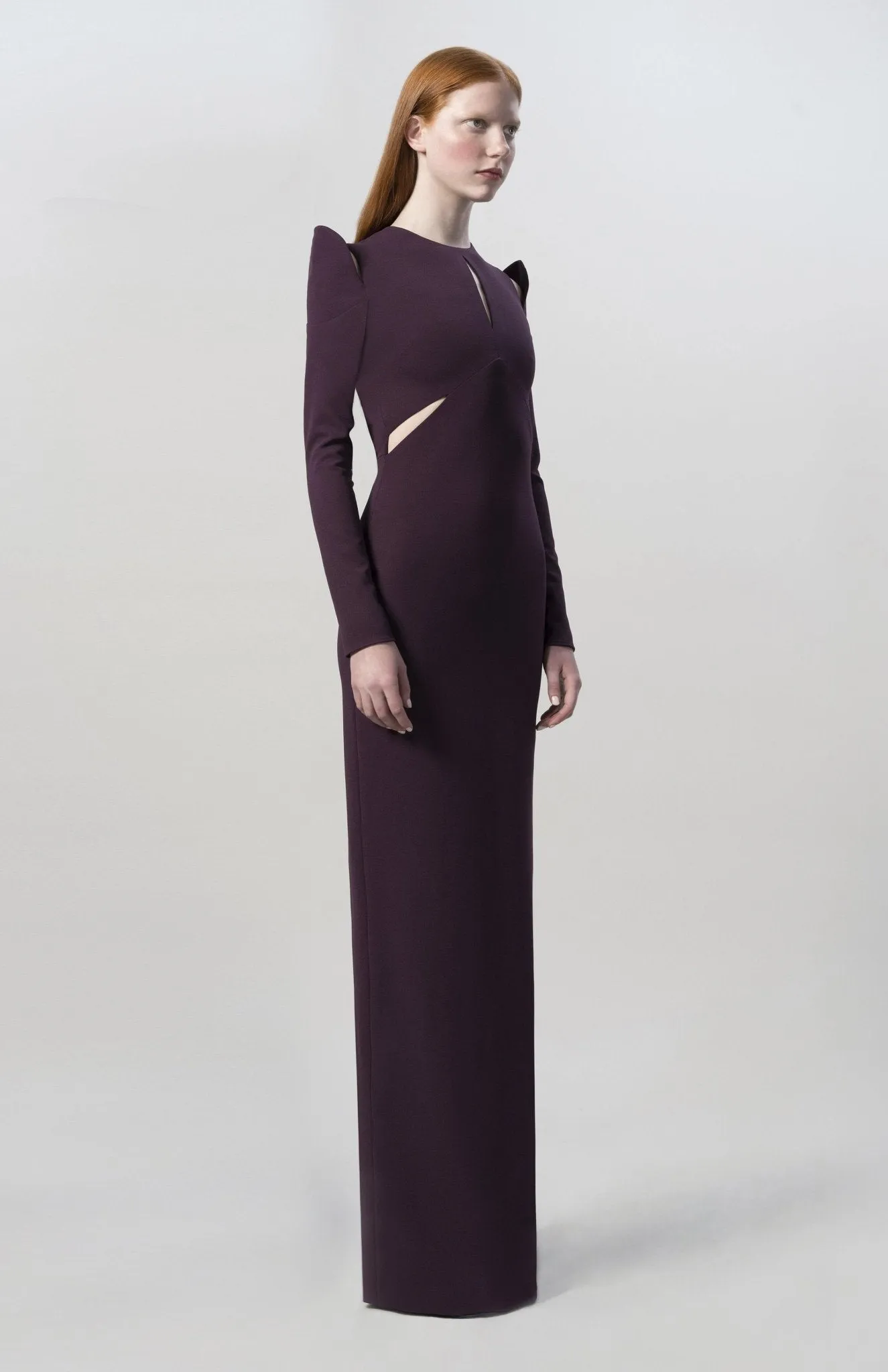 Askia | Sculptural Elegance: Fitted Tailored Gown