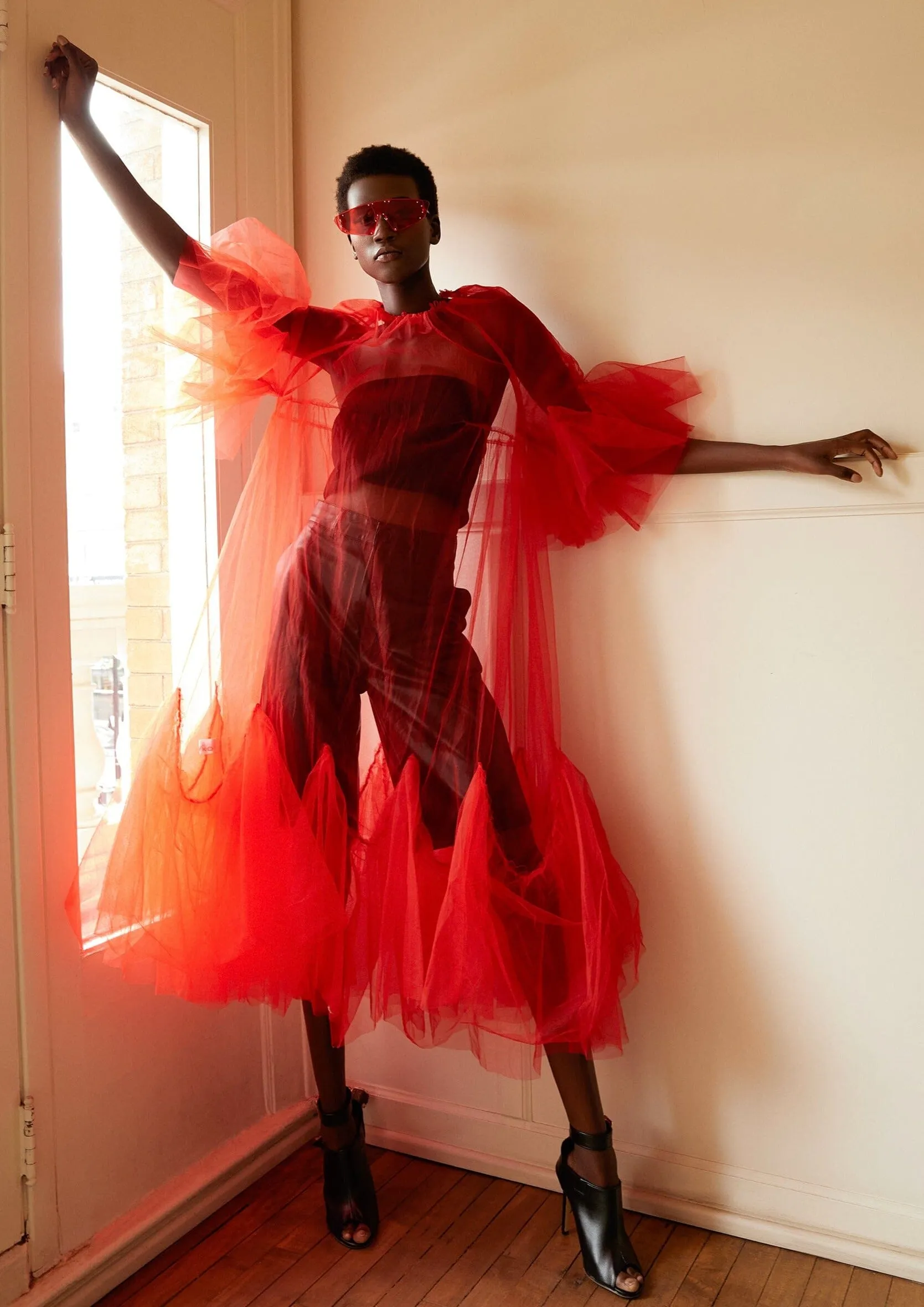 Avant Garde Tulle Overlay
