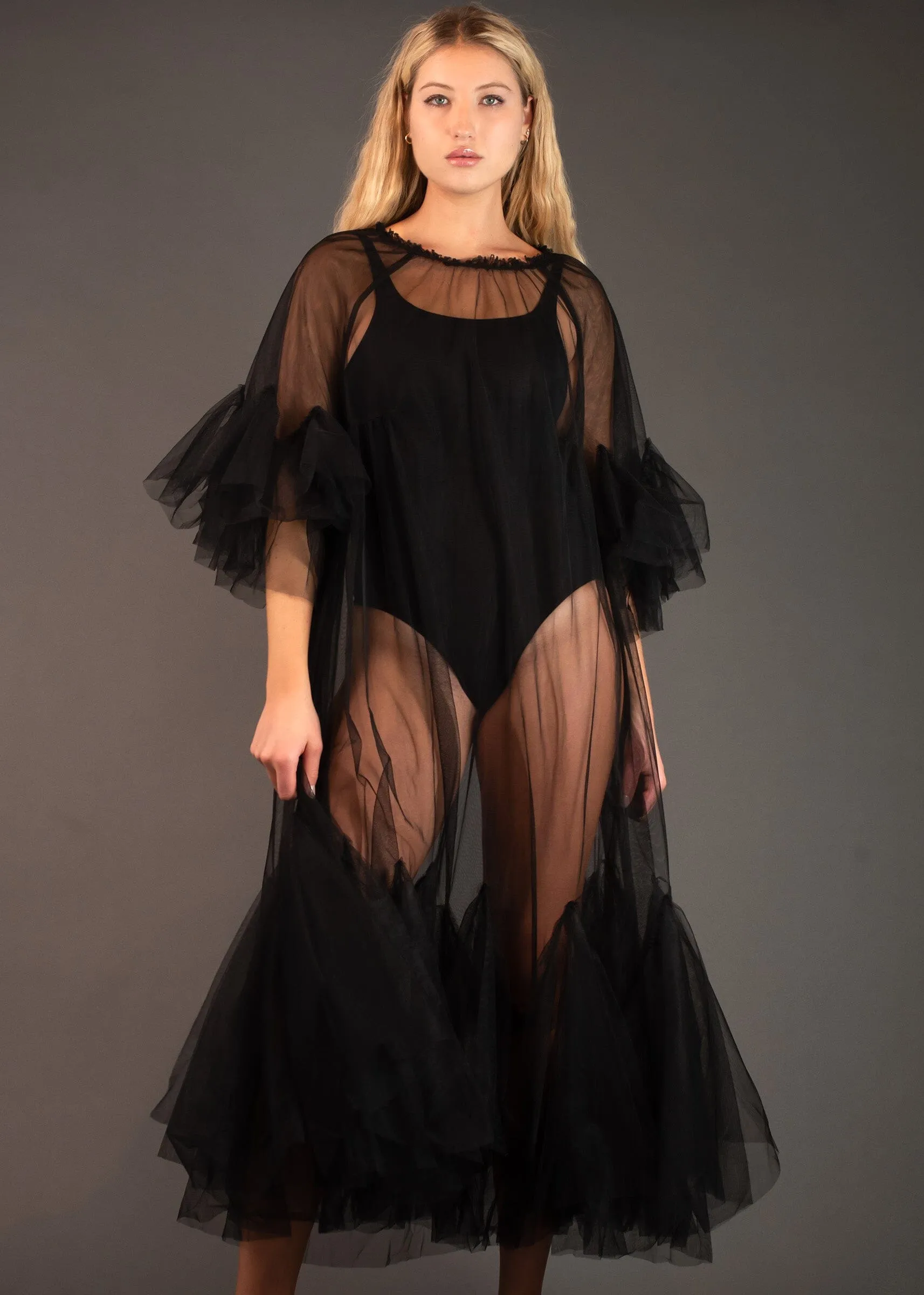 Avant Garde Tulle Overlay
