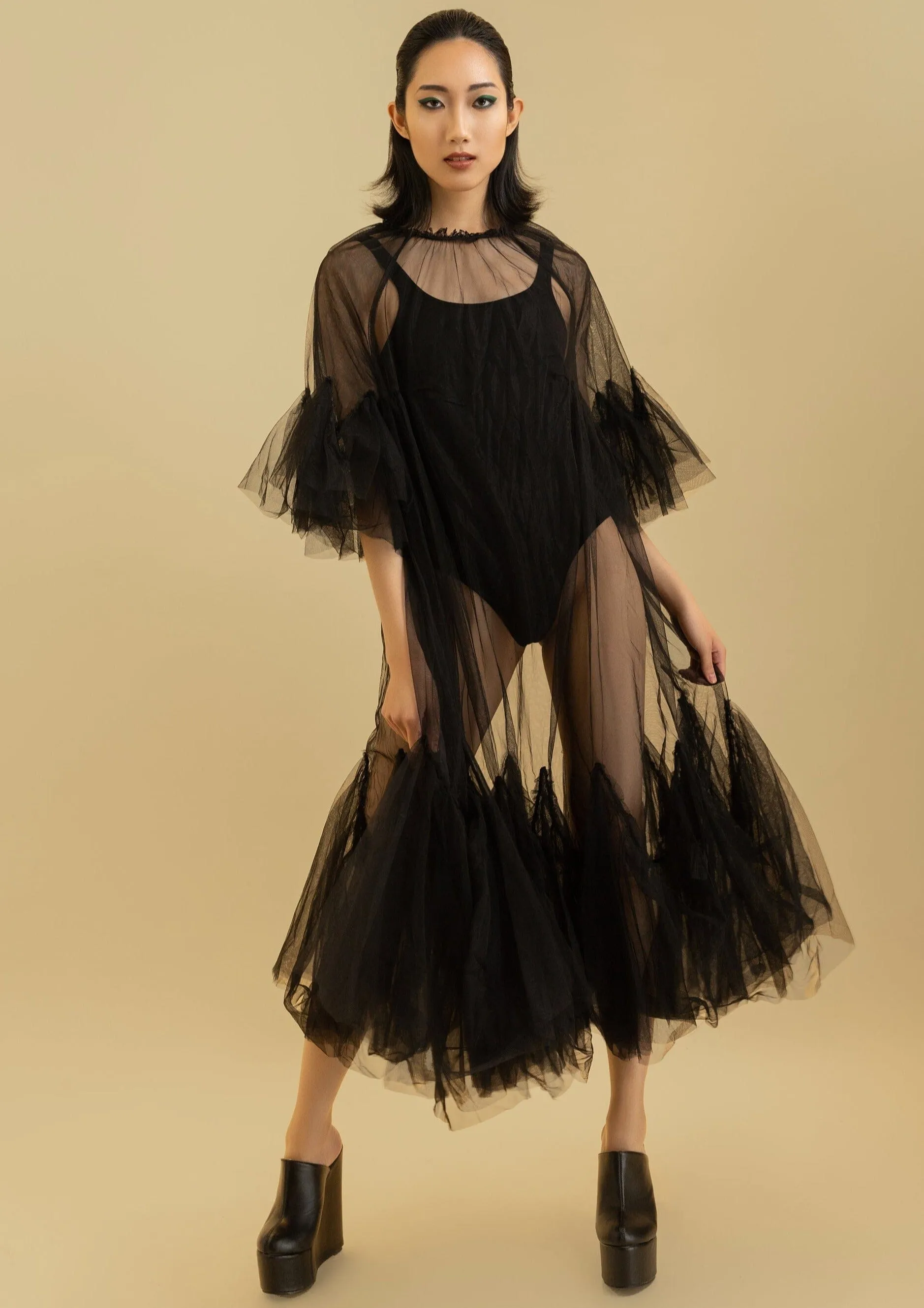 Avant Garde Tulle Overlay
