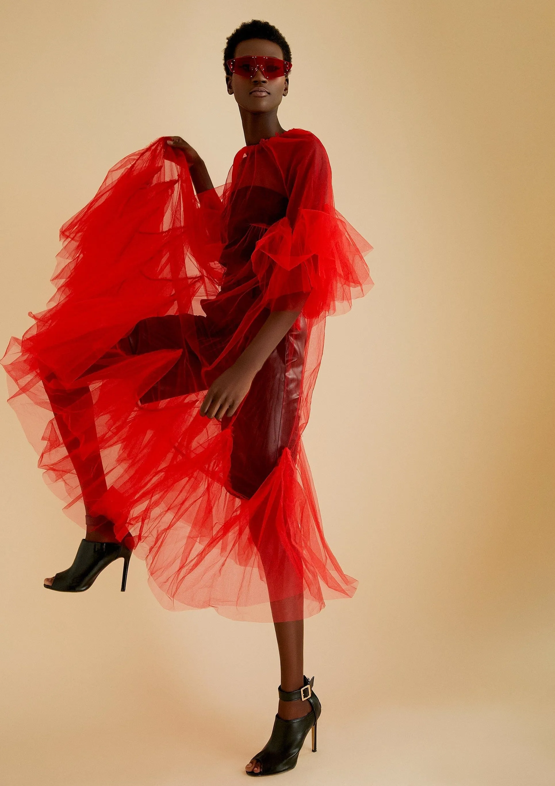 Avant Garde Tulle Overlay