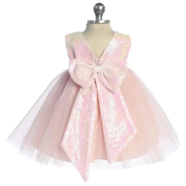 Baby Belle of The Ball Dress - Sugar Pink