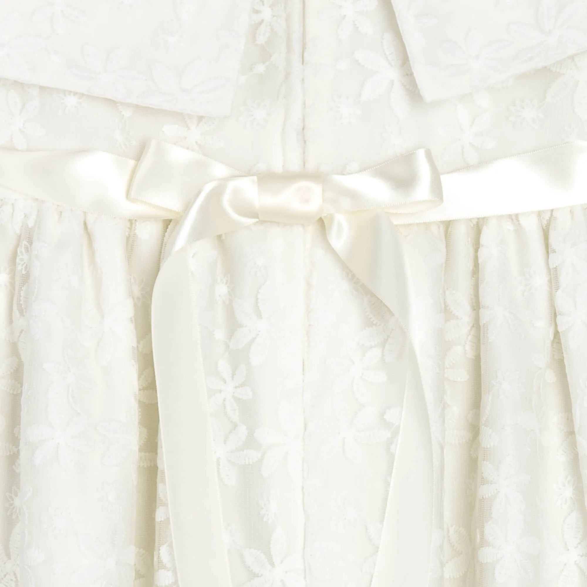 Baby Princess Charlotte Christening Gown and Bonnet - Ivory