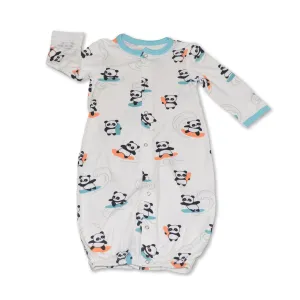 Bamboo Converter Gown (Surfs Up Panda Print)