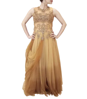BEIGE GOWN