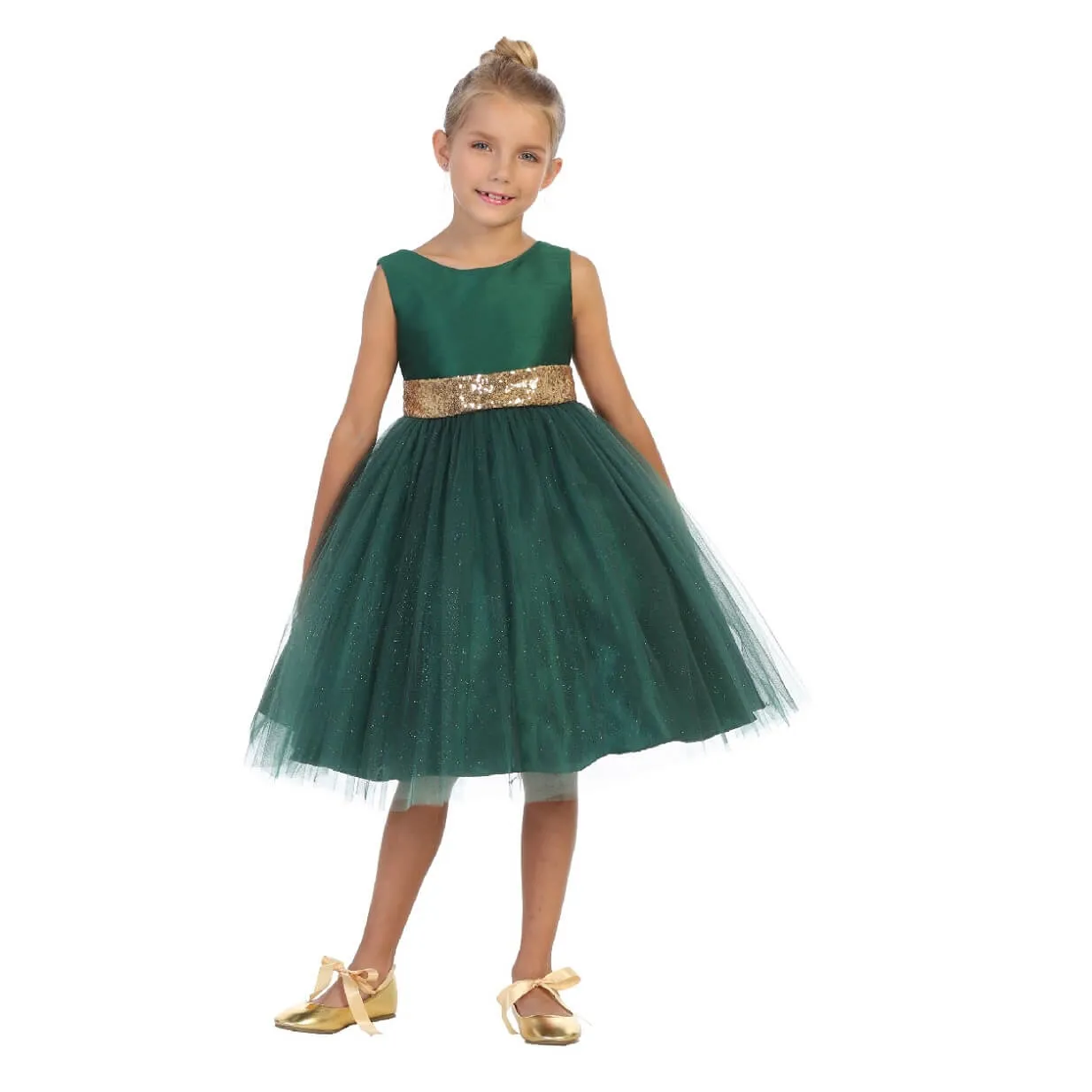 Belle of the Ball Dress - Emerald