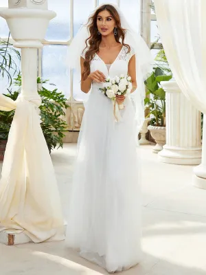 Brittany wedding dress in lace and tulle in Ivory Express NZ wide