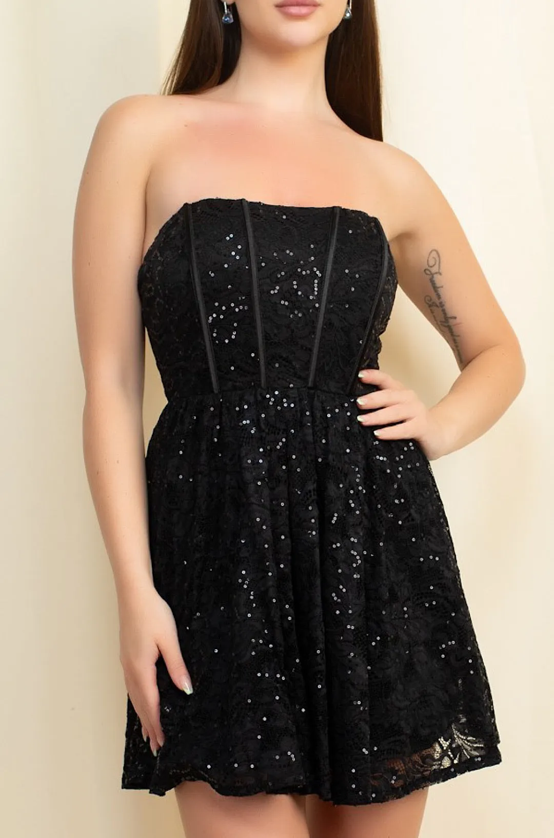 Bustier Mini Dress