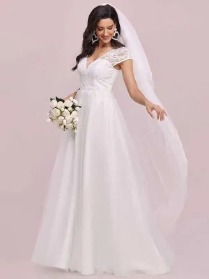 Candice sparkling plus size wedding dress in ivory Express NZ wide