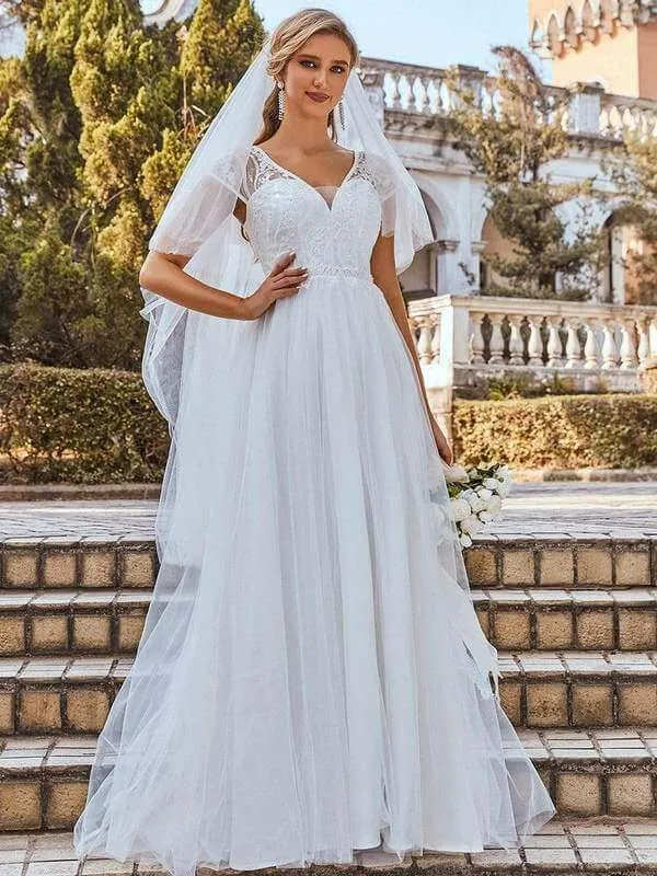 Candice sparkling plus size wedding dress in ivory Express NZ wide