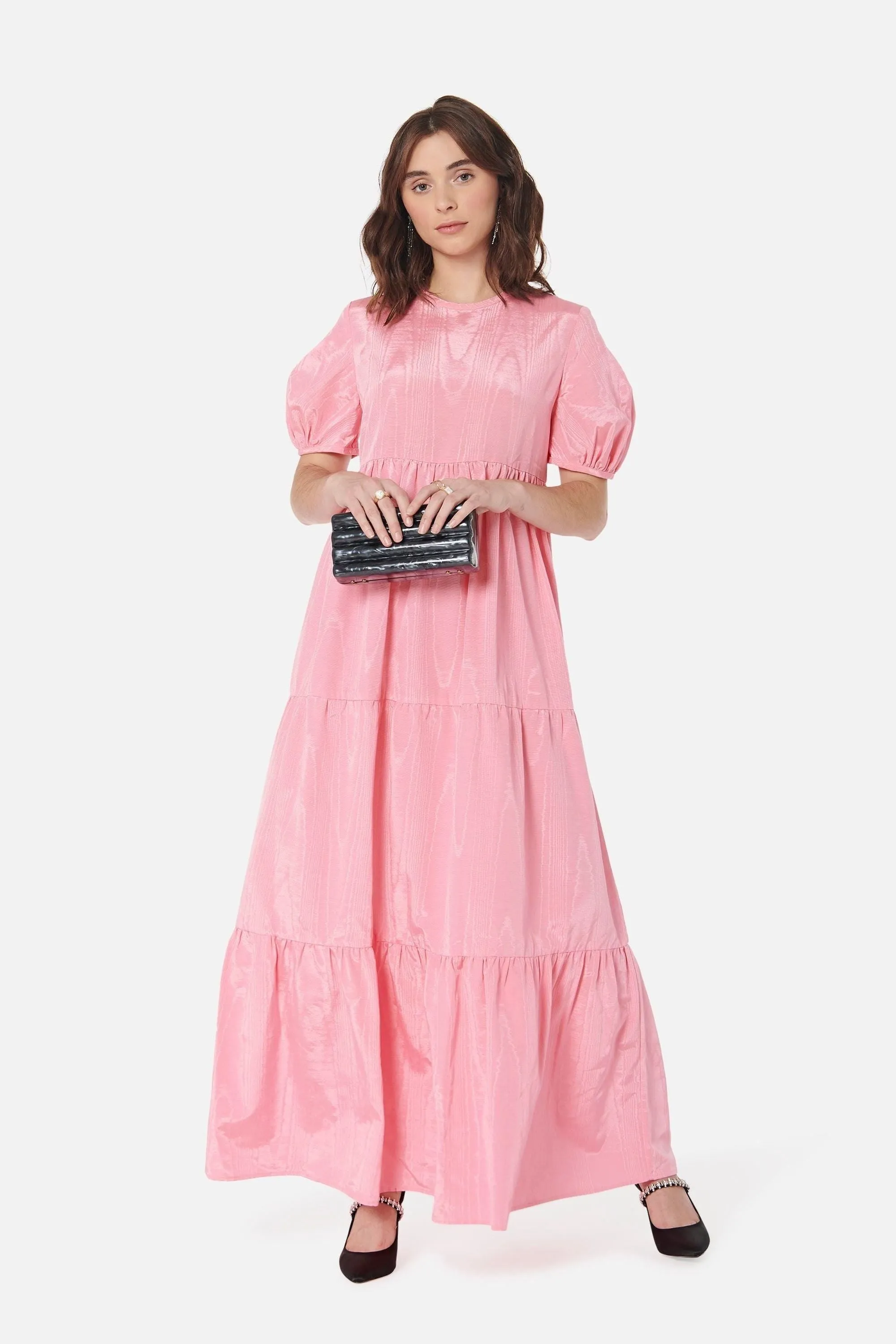 Charlie Pink Moiré Dress