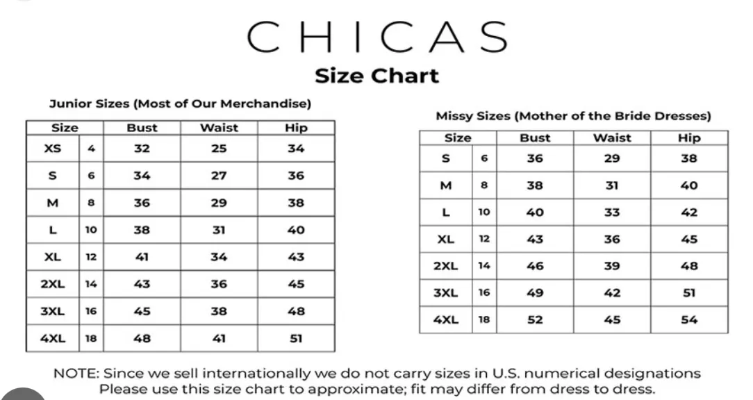 Chicas Evening Gown CHF3092