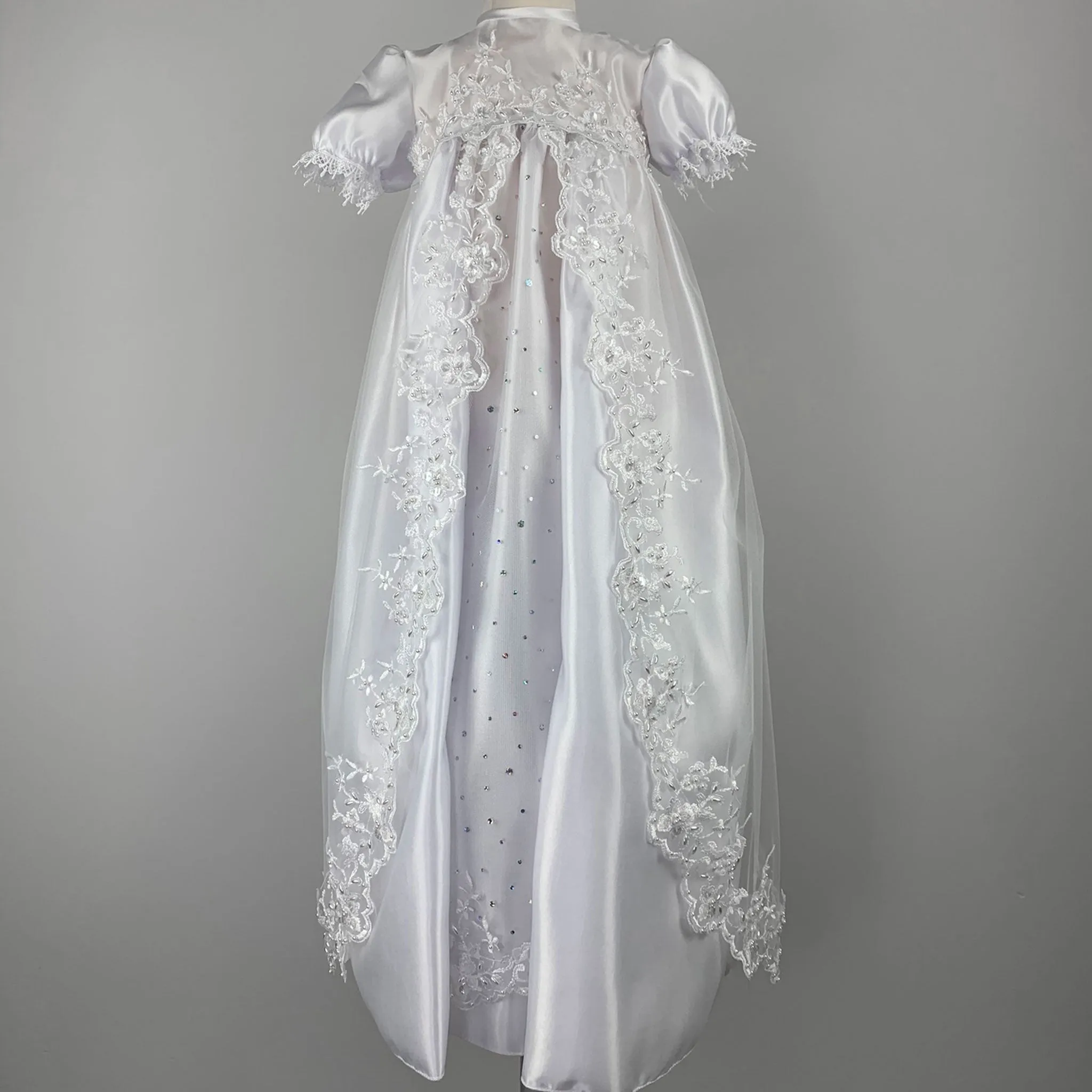 Christening Gown / Robe with Bonnet