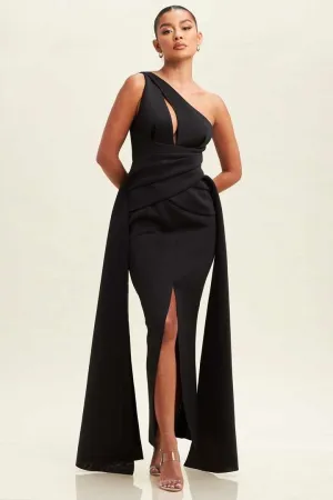 CLEARANCE - BLACK LONG DRESS