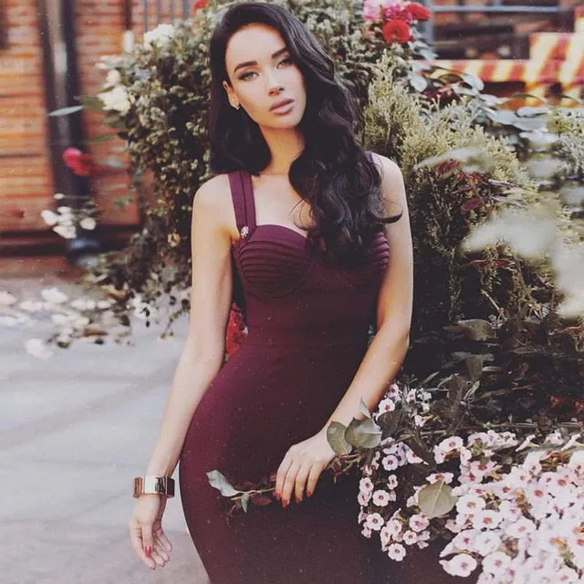Club Celebrity Evening Party Dress