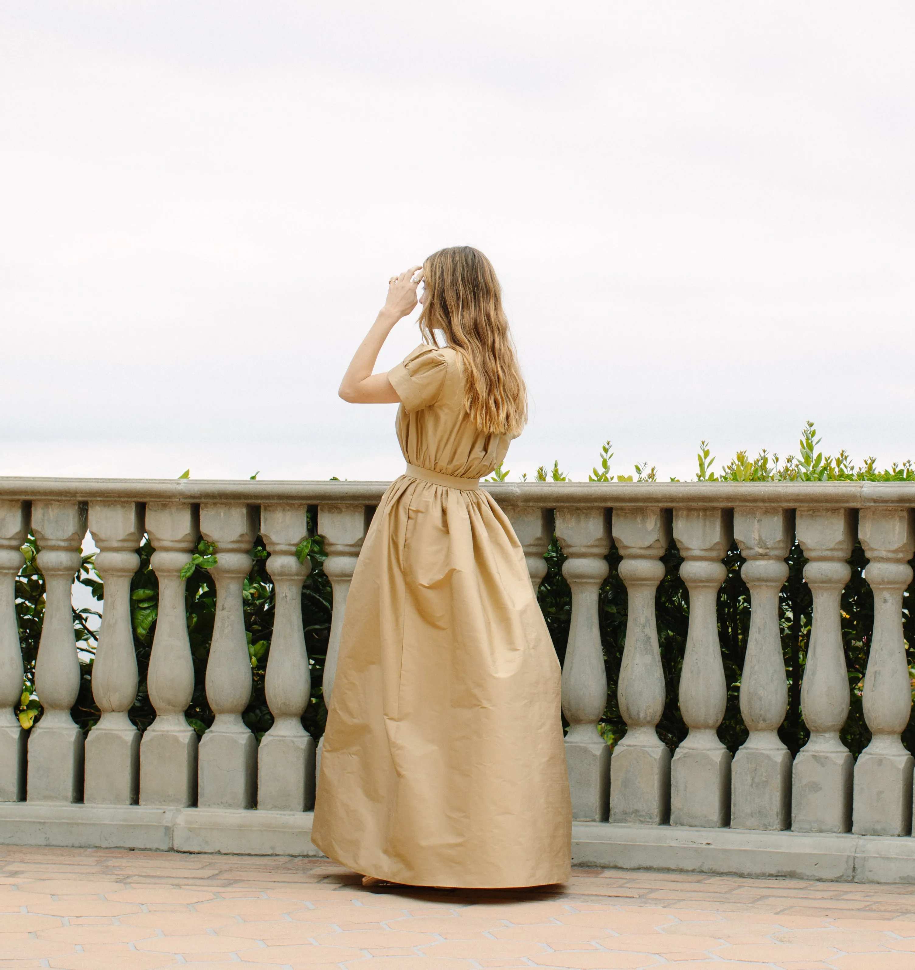 Compass Gown - Khaki Champagne