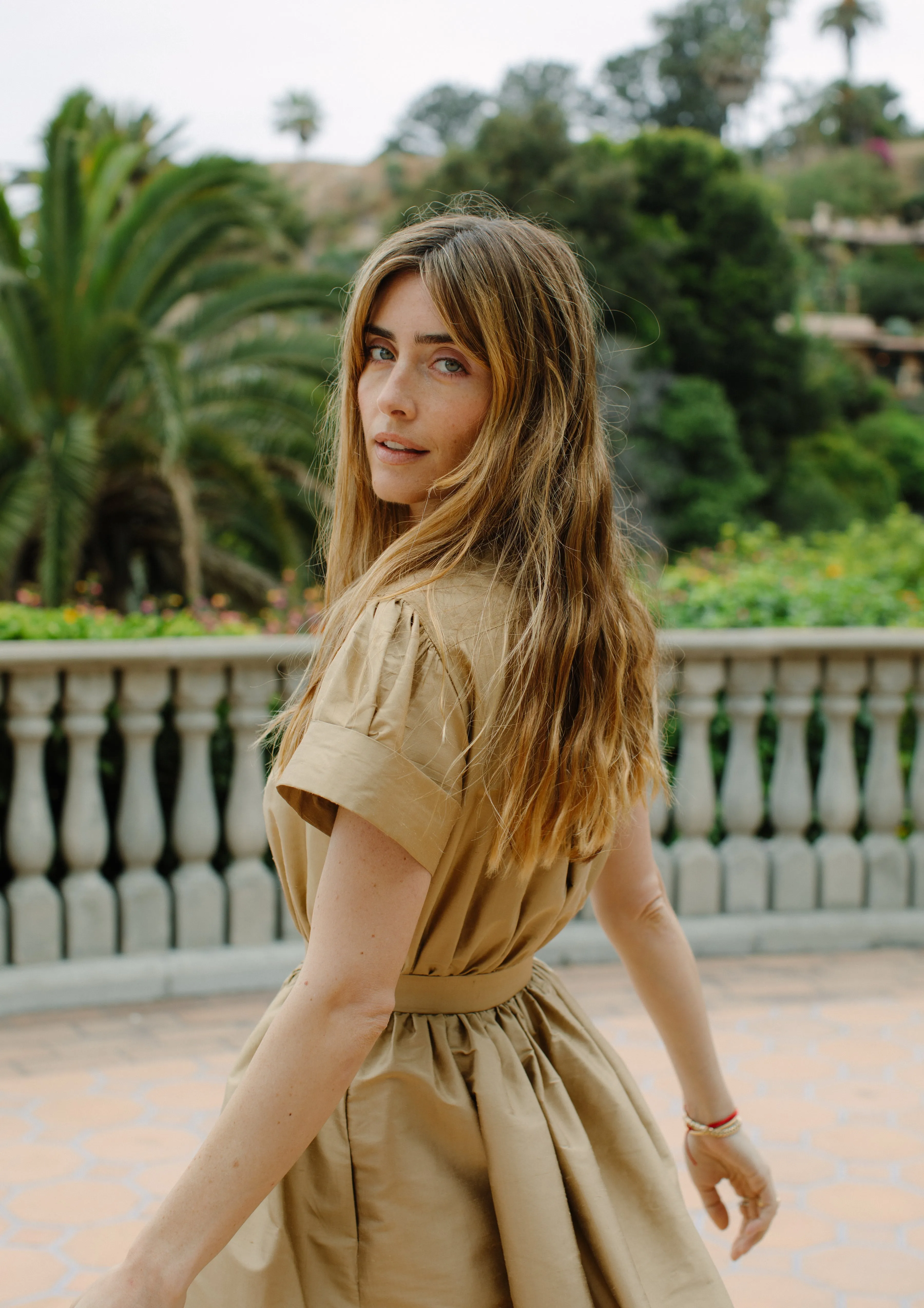 Compass Gown - Khaki Champagne
