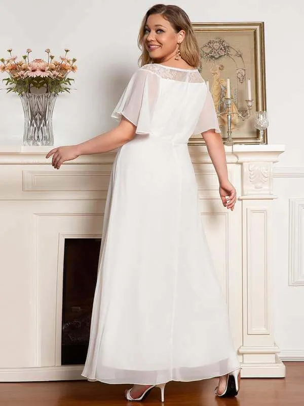 Connie tea length wedding dress in ivory Express NZ wide