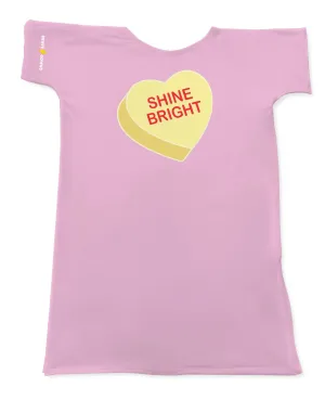 CONVERSATION HEART DOLL GOWN- SHINE BRIGHT