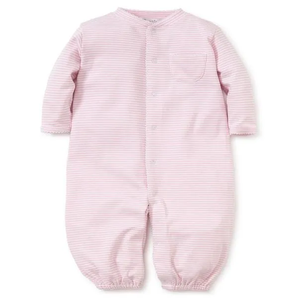 Convertible Gown | Pink Stripe