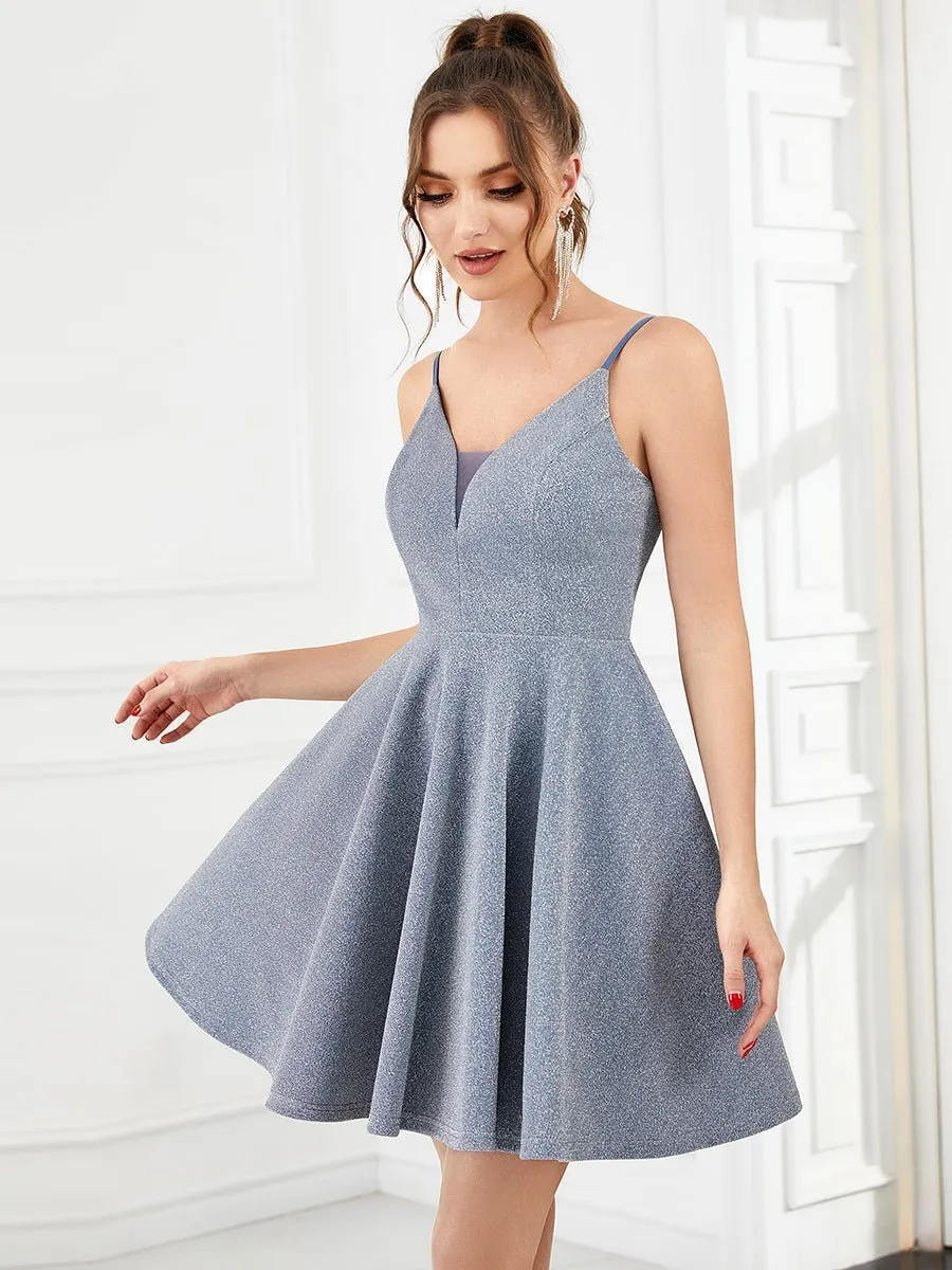 Cori sparkling party or school ball dress in sapphire s8 Express NZ wide