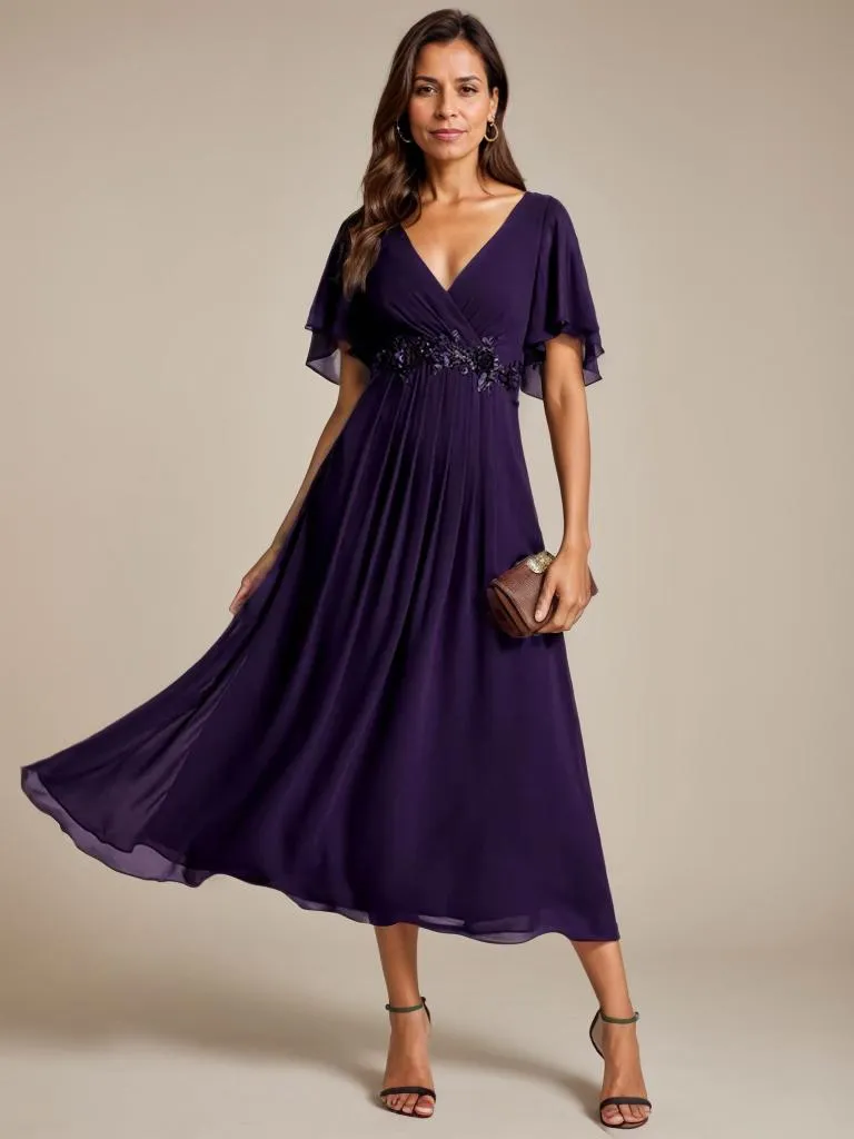Corrieanne midi Mother of the bride/groom dress