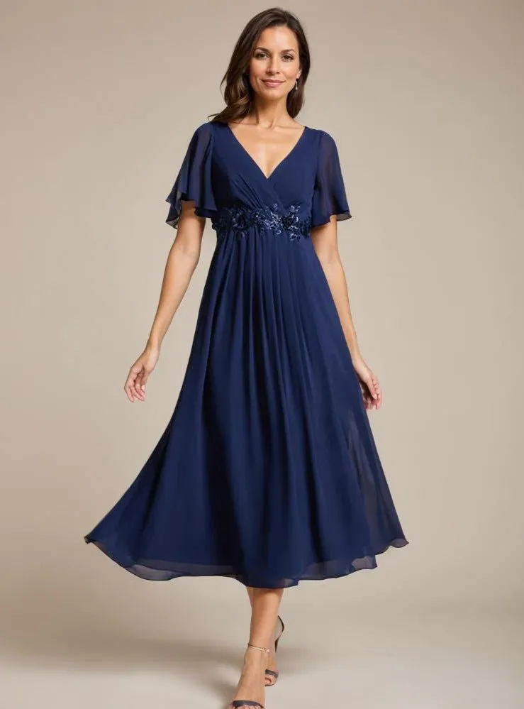 Corrieanne midi Mother of the bride/groom dress