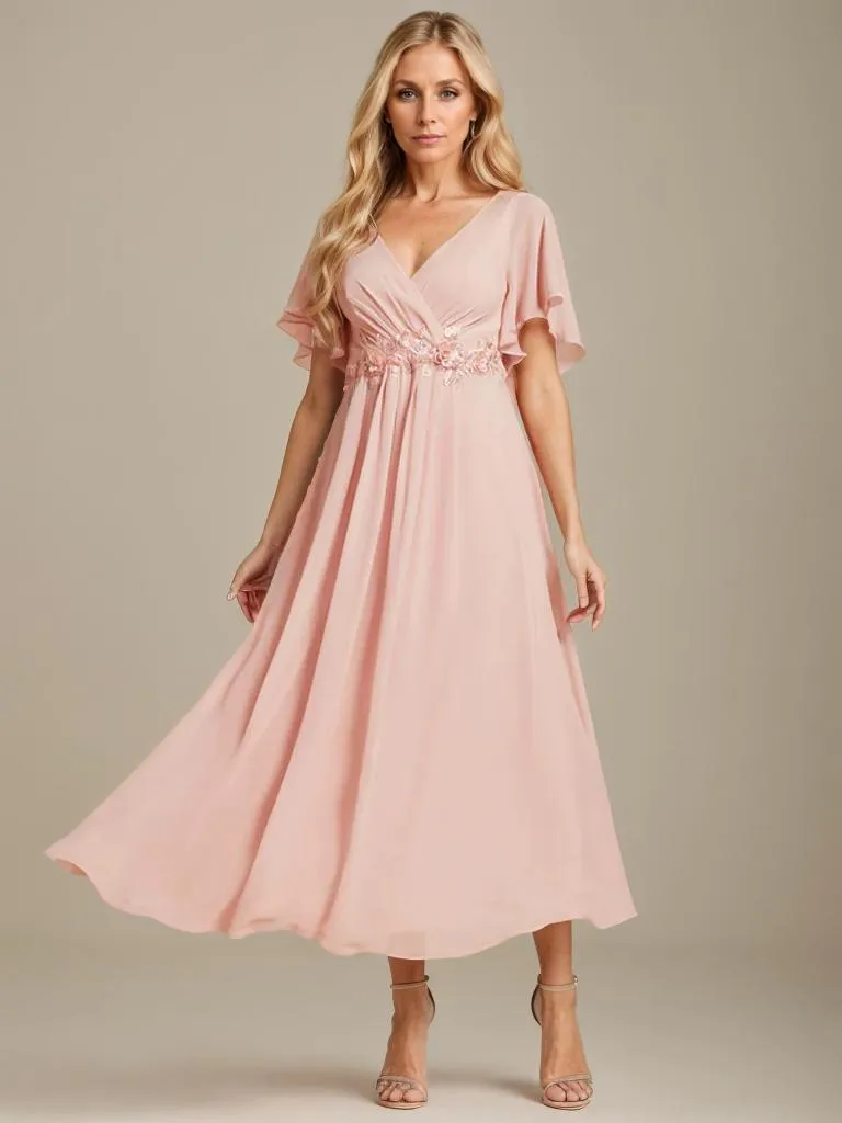 Corrieanne midi Mother of the bride/groom dress