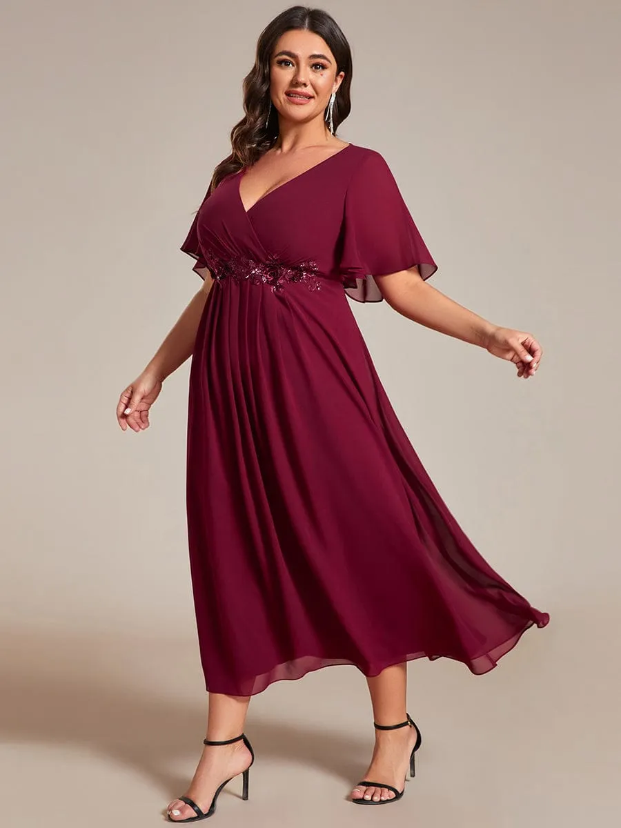 Corrieanne midi Mother of the bride/groom dress