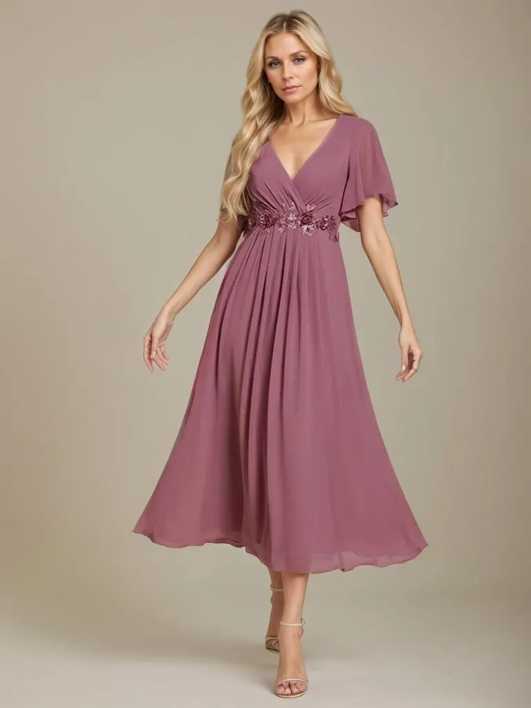 Corrieanne midi Mother of the bride/groom dress