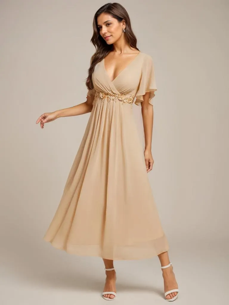 Corrieanne midi Mother of the bride/groom dress