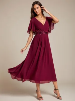 Corrieanne midi Mother of the bride/groom dress