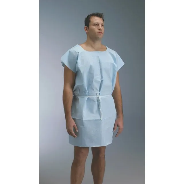 CS/50 KNEE LENGTH EXAM GOWN.