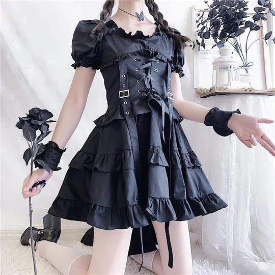 Dark Retro Loli Cake Dress  UB96043