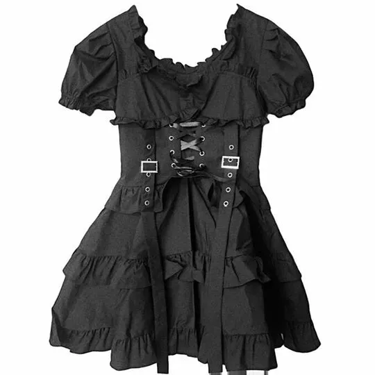 Dark Retro Loli Cake Dress  UB96043