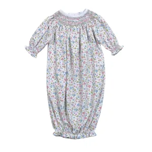 Darlene Pima Hand Smocked Bishop Gown