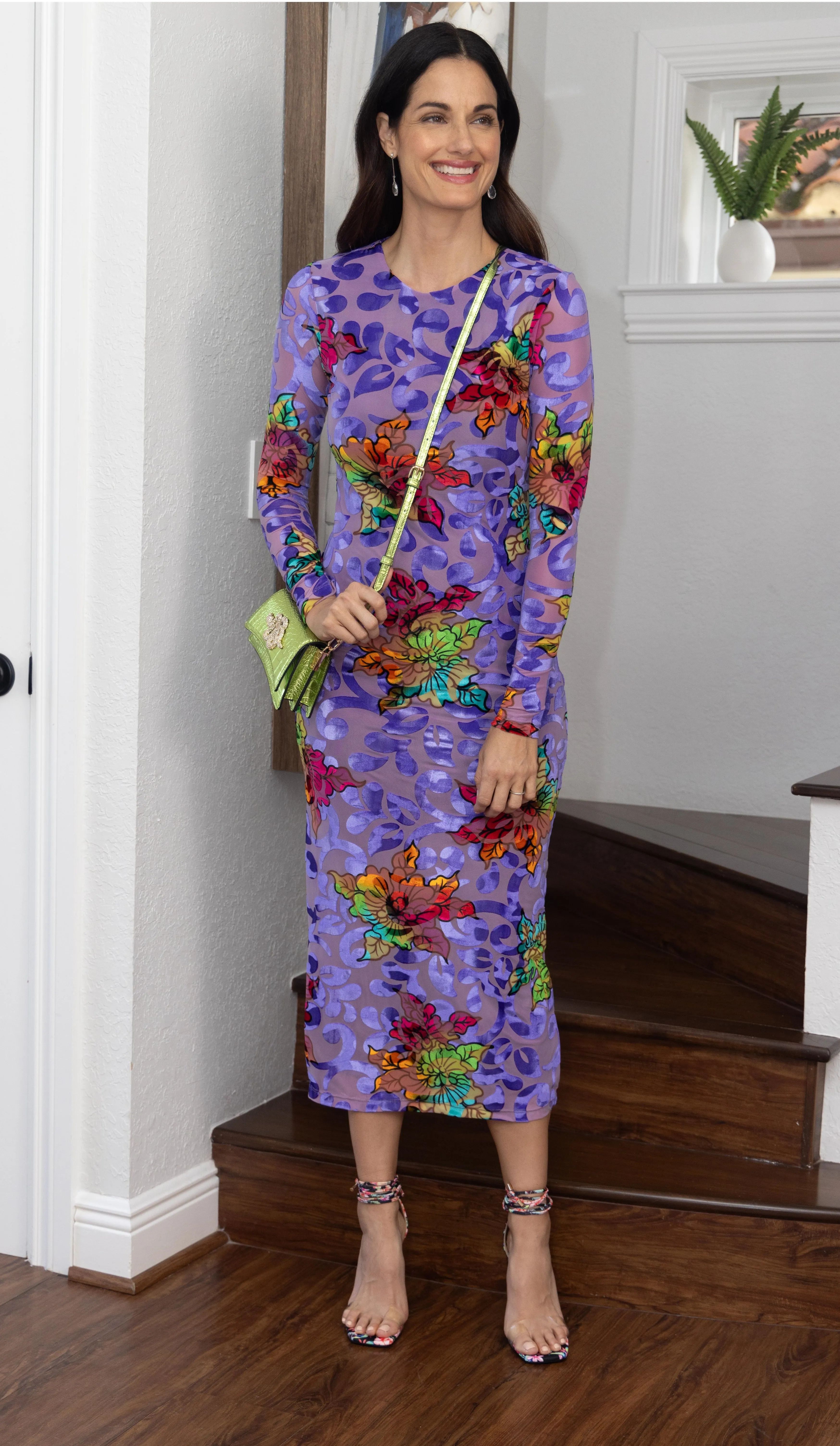 Dinasty Crew Neck Dress