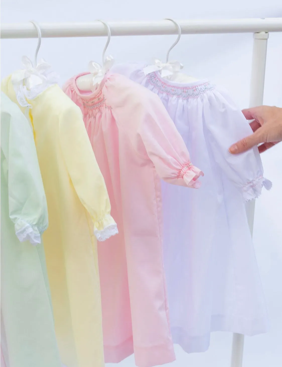 Do Say Give  Girls Hand Smocked Bishop Daygown