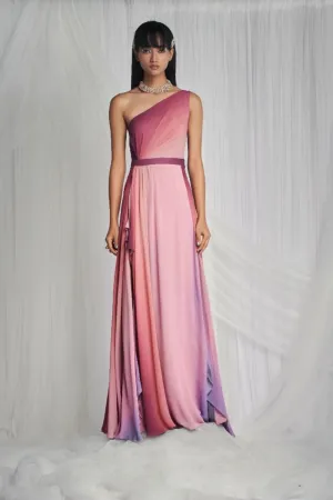 Dusk One Shoulder Gown